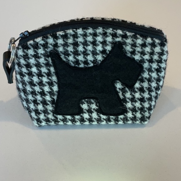 HARRIS TWEED Houndstooth Dog Pattern Pouch - Picture 8 of 8